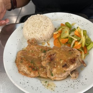 Pollo con arroz 