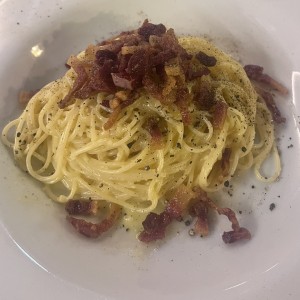 Pasta carbonara 