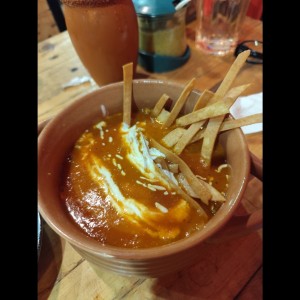Sopa azteca