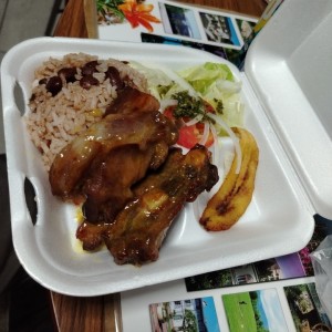 Costilla cerdo salsa china 