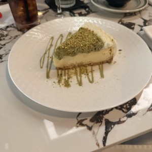 Cheesecake de pistacho 