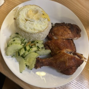 Combo ejecutivo de pollo asado