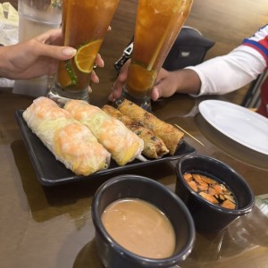 Rollos de papel de arroz