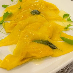 Ravioli de zapallo