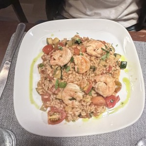 Risotto de Camarones
