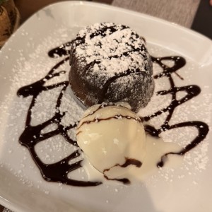 Volcan de chocolate