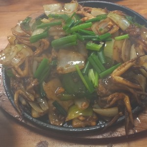 arañitas a la plancha