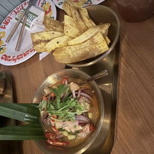 Ceviche de Pescado Thai