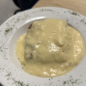 Lasaña de pollo