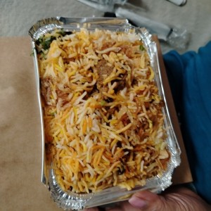 Arroz con cordero 