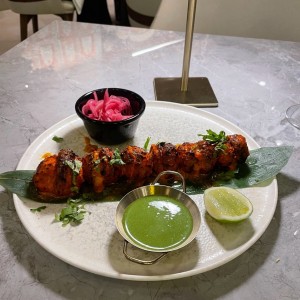 Tandoori Filled Mushrooms