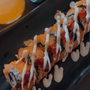 Sushi de pollo