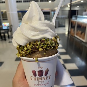 Chimney nutela y pistacho