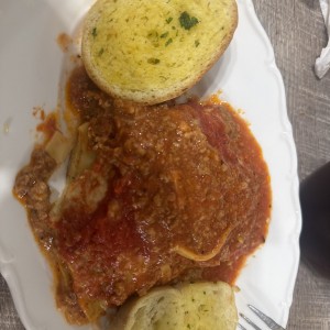 Lasagna de carne