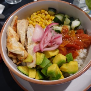 Bowl pollo teriyaki