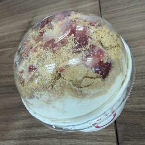 Yogourt con fresas