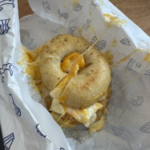 Breakfast bagel
