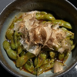 Spicy edamames