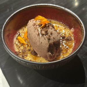 Miso Creme brulee 