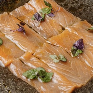 Krudo de King Salmon 