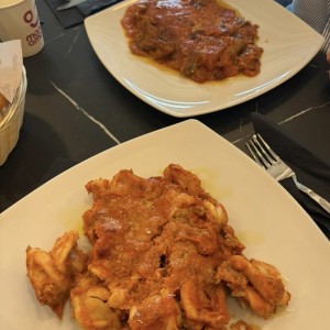 Orecchiette al Forno y Berenjenas a la Parmesana
