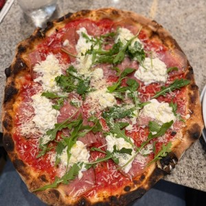 Pizza Speck & Straciattella