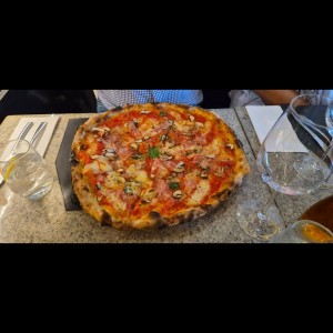 pizza Cotto e Funghi