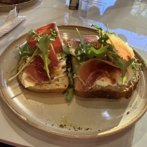 Tosta de la casa 
