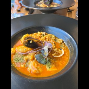 Arroz Caldoso de Mariscos
