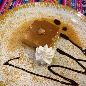Flan de queso con Quinoa
