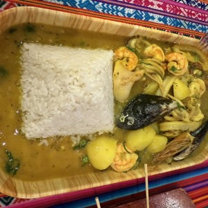 Cau cau de Mariscos