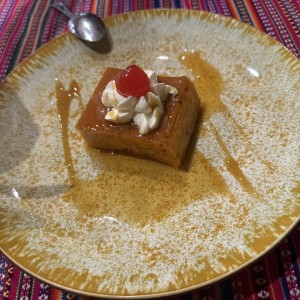 Flan de queso con Quinoa