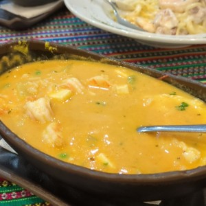 chupe de camarones