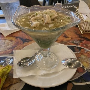 Ceviche de corvina