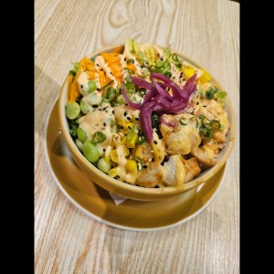 bowl de pollo