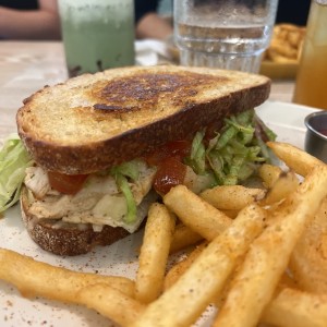 Jammin? Tomato sandwich