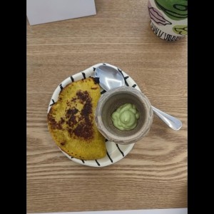 Empanada rellena de queso