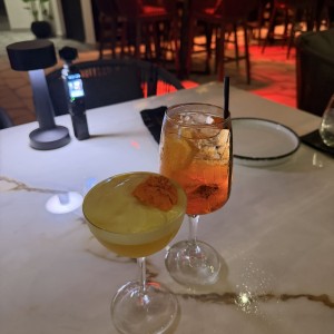 Aperol spritz y maracuyazz