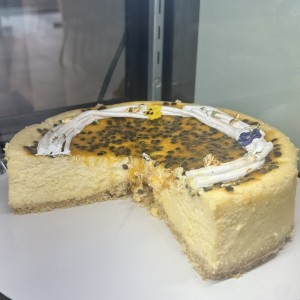 Cheesecake de maracuyá
