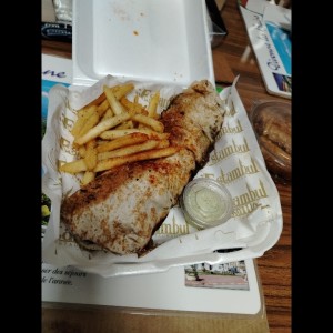 Shawarma de pollo