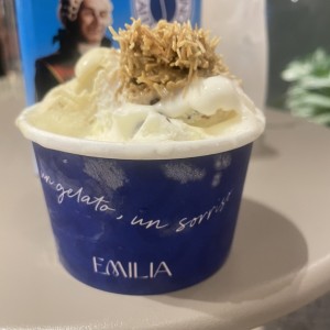 Pistacho con kataifi