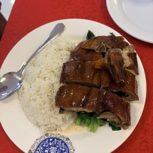 Pato asado 