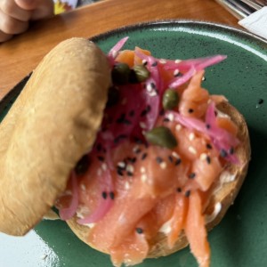 Bagel de Salmon