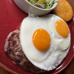 Bistec a caballo