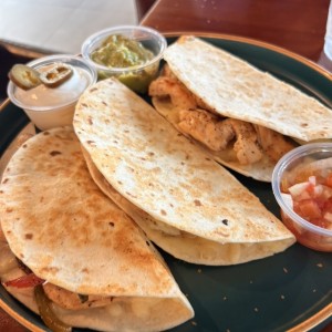 Fajitas tex mex de pollo