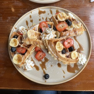 Chai Waffles