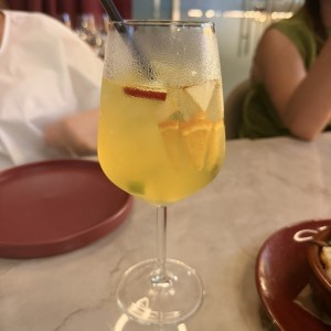 Sangria vino blanco