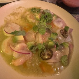 Aguachile de camaron