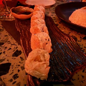 Butter crab roll