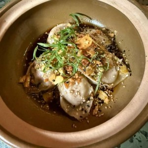 Spicy Pork Dumplings